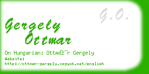 gergely ottmar business card